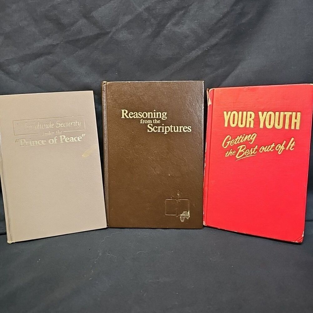 3 Vintage Watchtower Books All 1st Edition